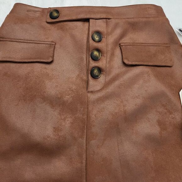 Love & Piece Faux Suede Mini Skirt - Picture 2 of 10